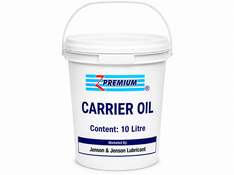 White carrier oil bucket