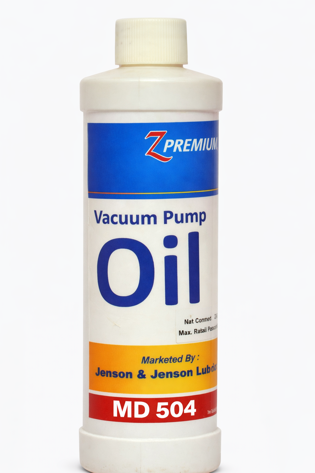 Vacuum pump oil bottle