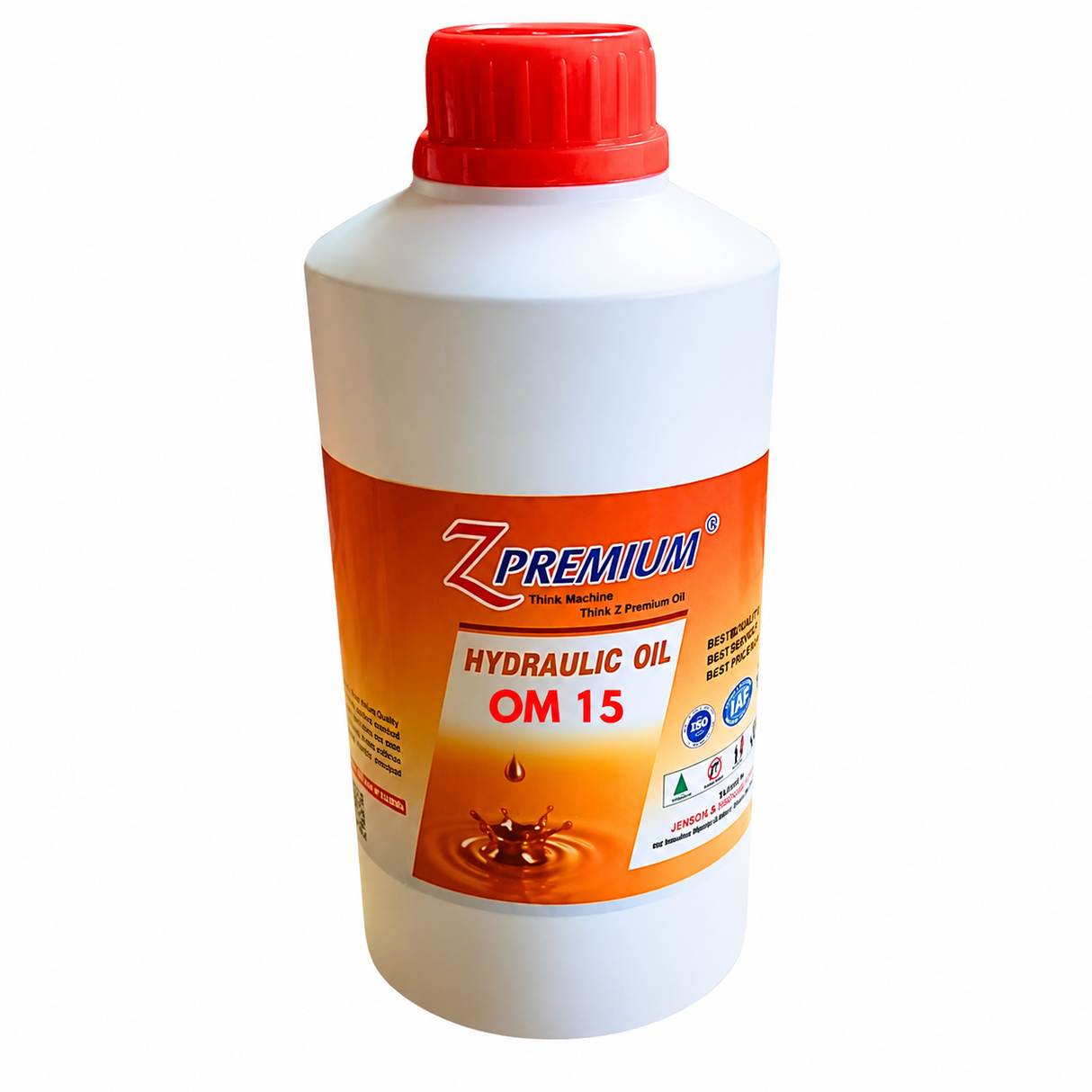 Z Premium hydraulic oil bottle