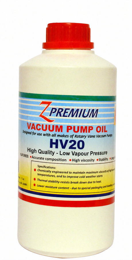 Z PREMIUM HV20 Vacuum Pump Oil