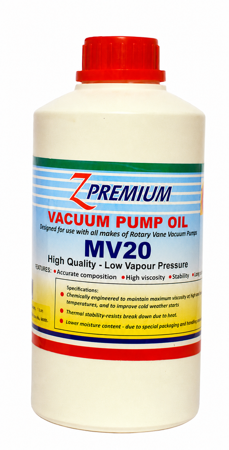 Z PREMIUM MV20 Vacuum Pump Oil 1L Bottle
