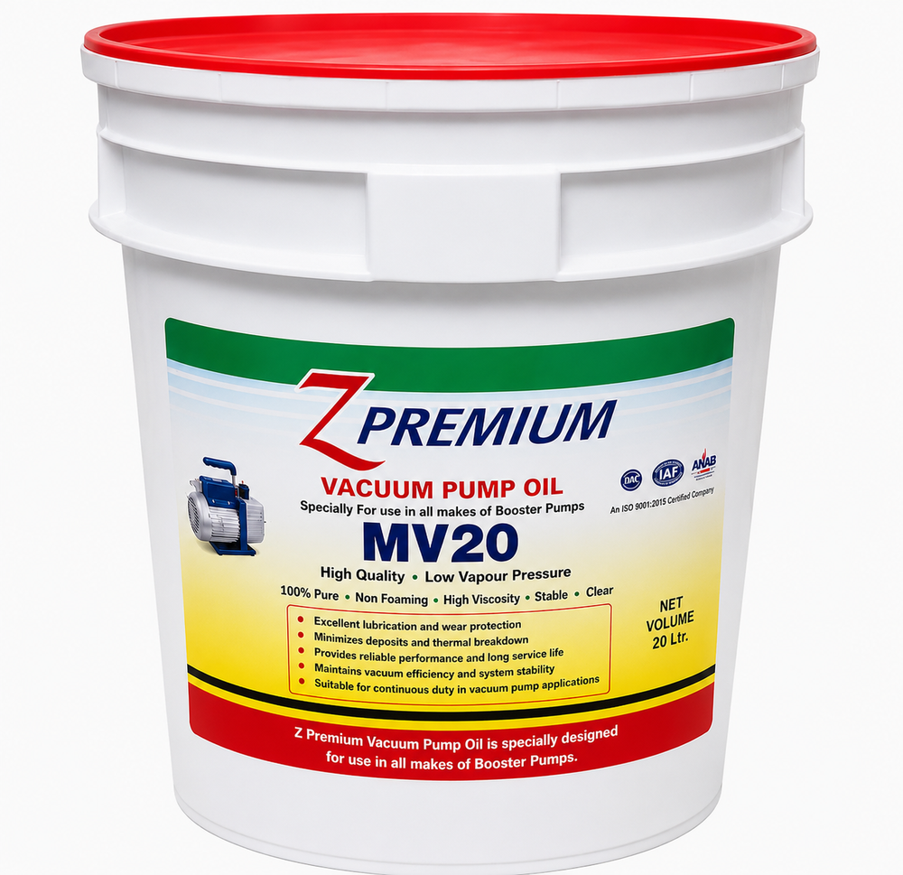 Z PREMIUM MV20 Vacuum Pump Oil 20 Ltr