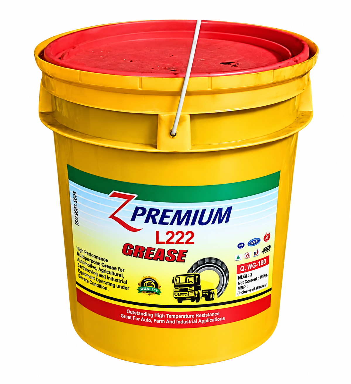 Z Premium L222 grease bucket
