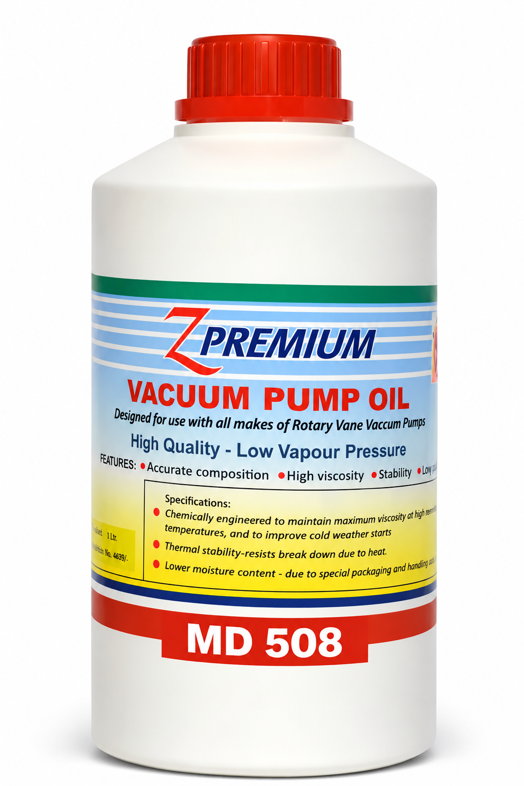 Z Premium Vacuum Pump Oil MD508