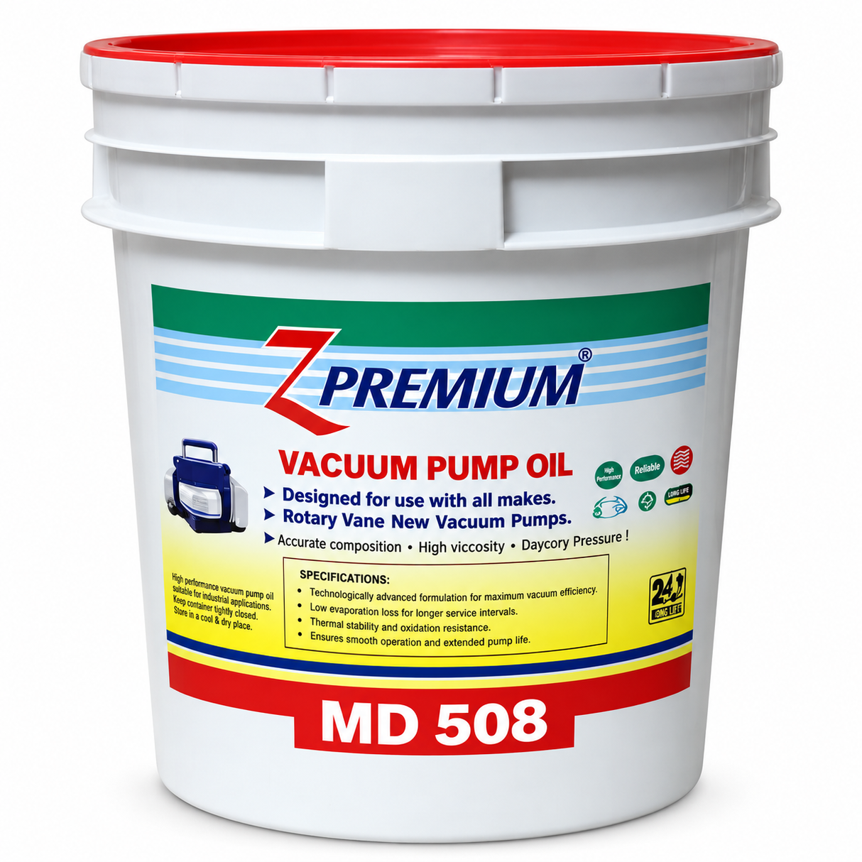 Z Premium Vacuum Pump Oil MD508