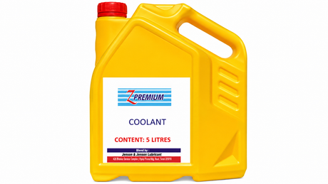 Yellow coolant jug