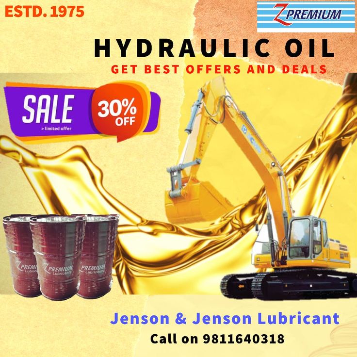 Hydraulic Oil for JCB, 10L