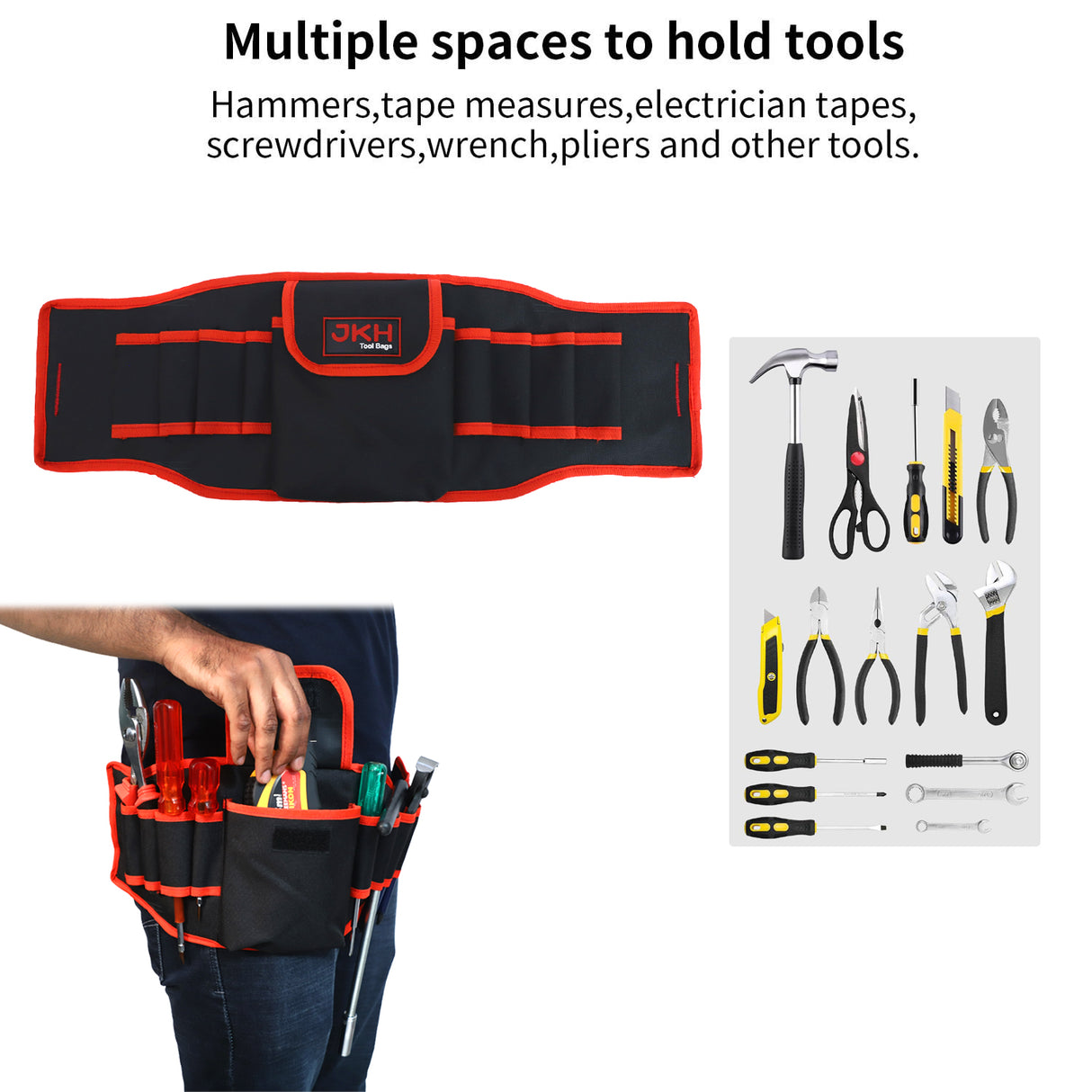 20" Tool belt 8 pockets