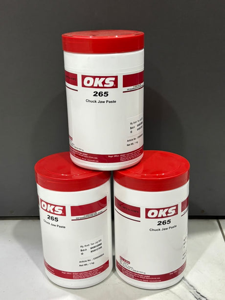 OKS 265 chuck jaw paste lubrication   