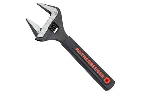 Rothenberger wide jaw adjustable wrench