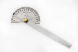 Bevel protractor measuring tool