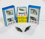 Carbide threading and grooving inserts