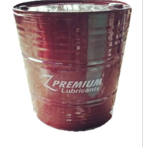 Red oil drum with 'Z Premium Lubricants' 