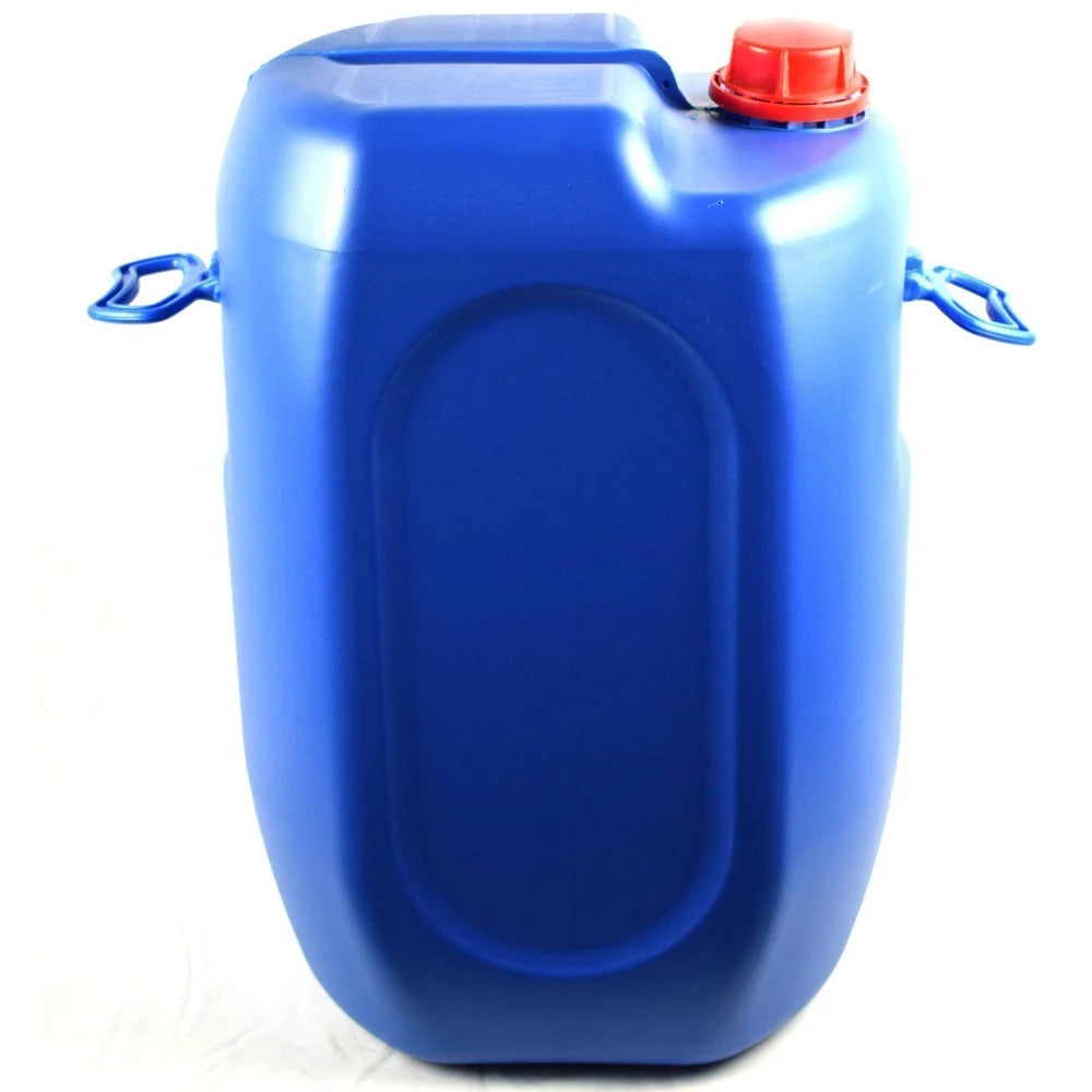 Blue plastic container 