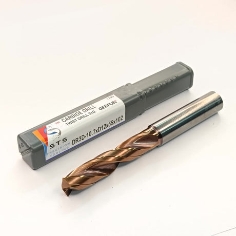 Carbide Drill 3xD (10.1mm to 11.0 mm)