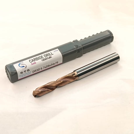 Carbide Drill 3xD (6.1mm to 7.0 mm)