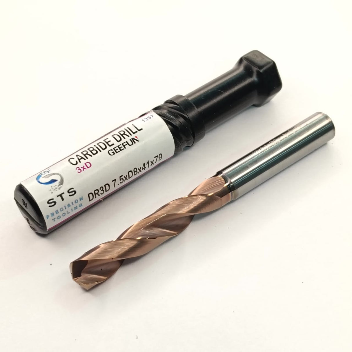Carbide Drill 3xD (7.1mm to 8.0 mm)