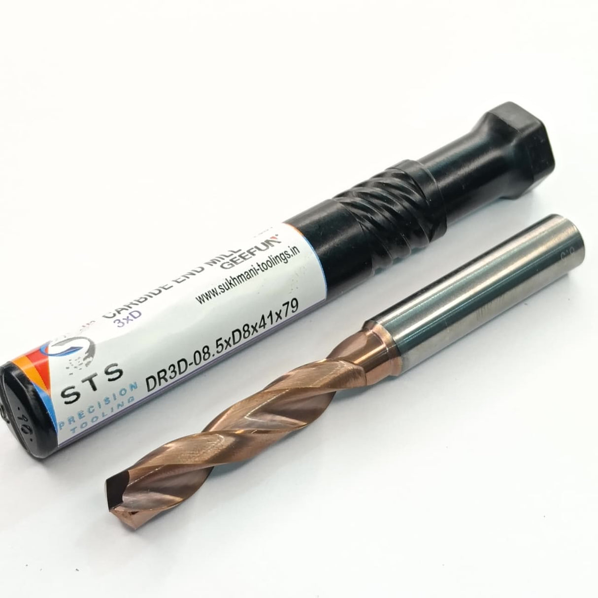 Carbide Drill 3xD (8.1mm to 9.0 mm)