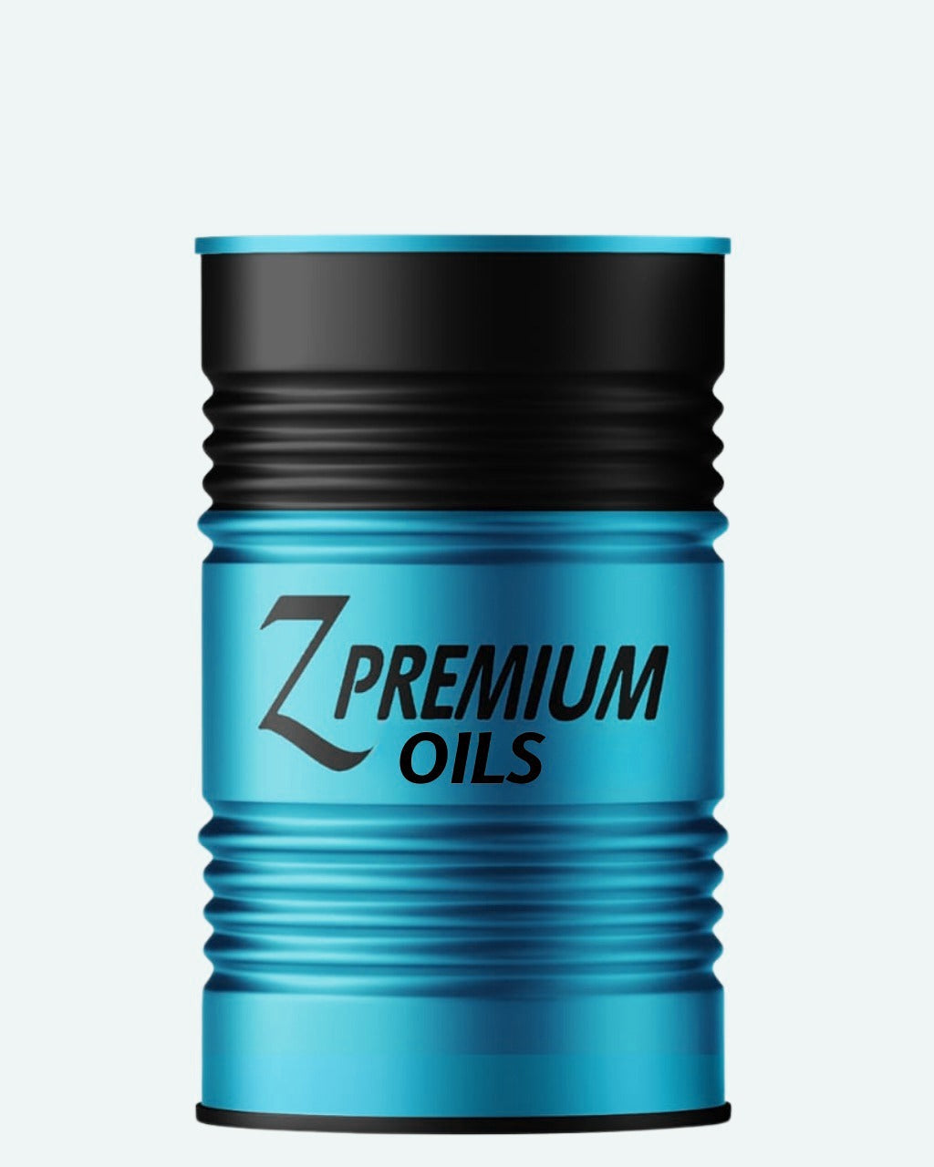  Black lid labeled 'Z Premium Oils'