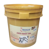 Yellow bucket of Z Premium anti-rust oil 