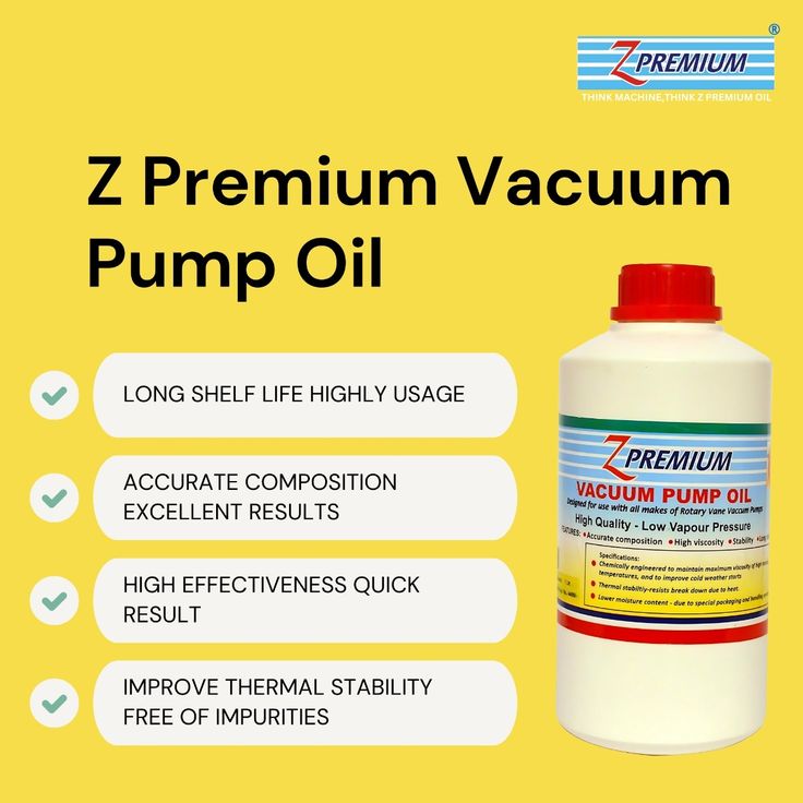 Z Premium Vacuum Pump Oil SW40