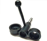 Precision lathe die holder tool designed for imperial die sizes