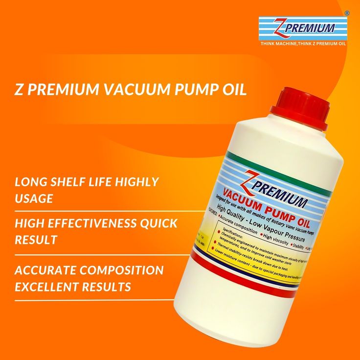 Z Premium Vacuum Pump Oil SW40