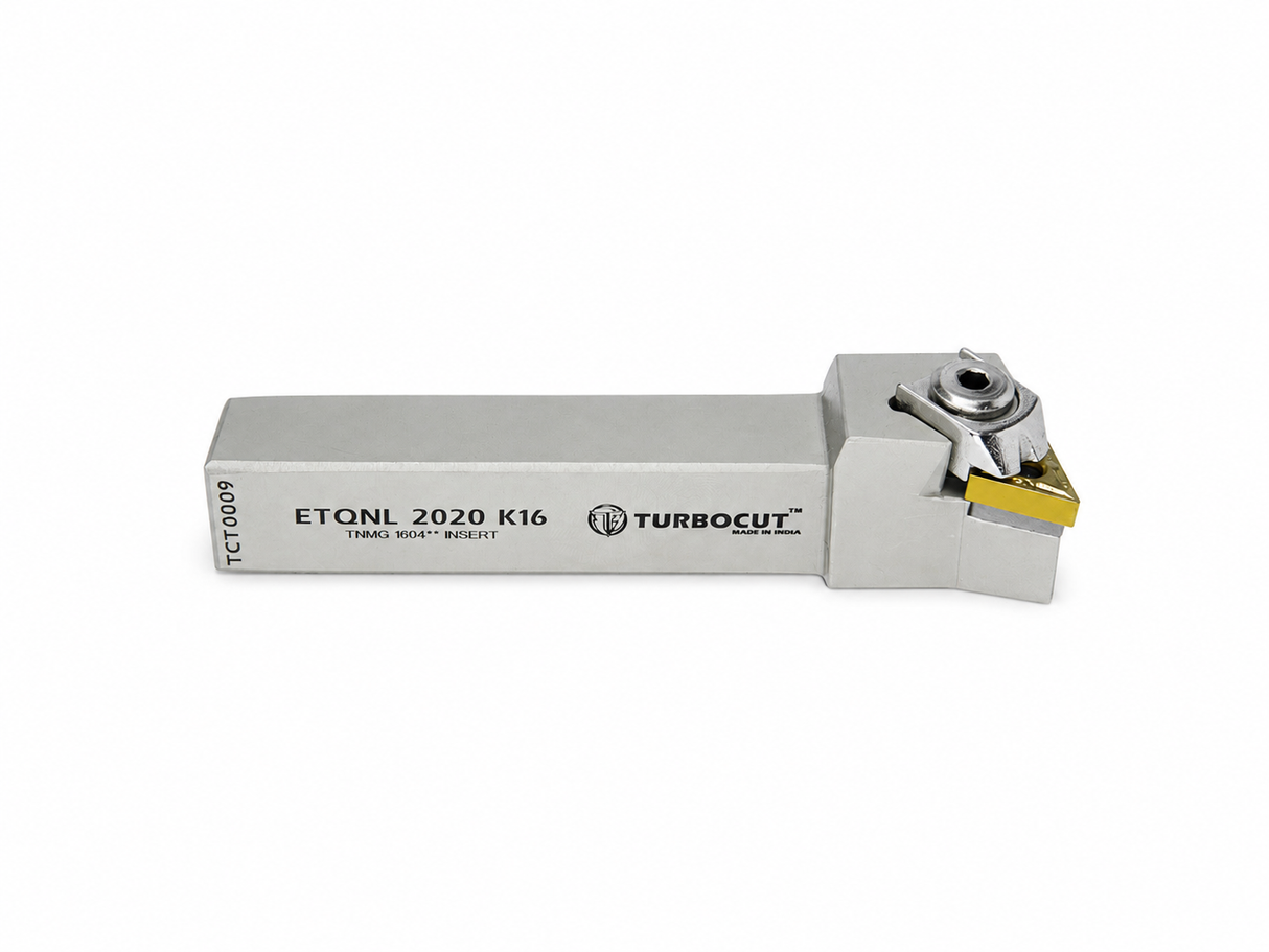 E-Type External Turning Holder ETQNR/L 2020/2525 K16/M16 Pack of 1