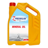 Yellow container of Z Premium mineral oil 
