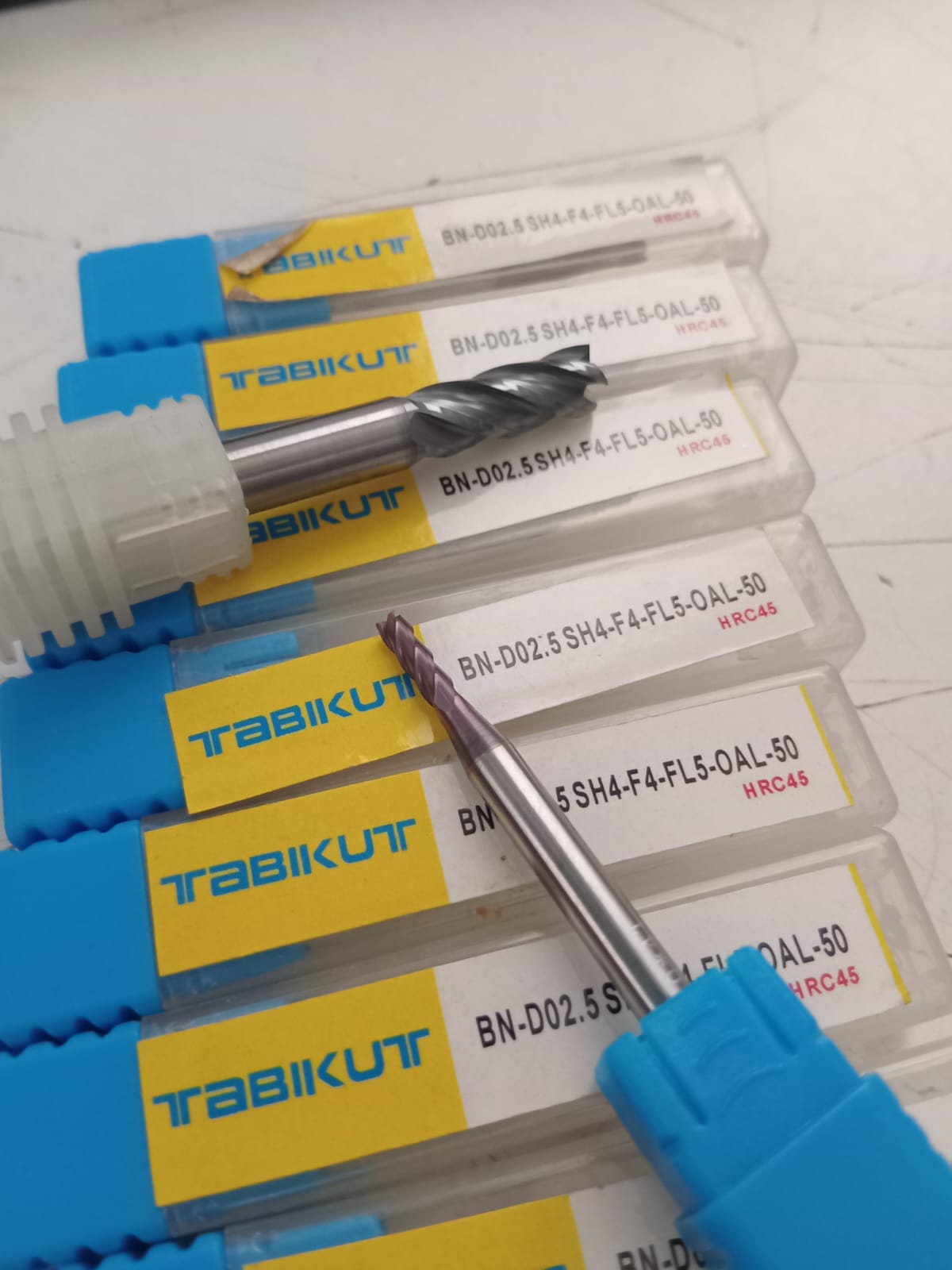 Tabikut carbide ball nose end mills