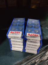 stacks of DJTOL cutting tools