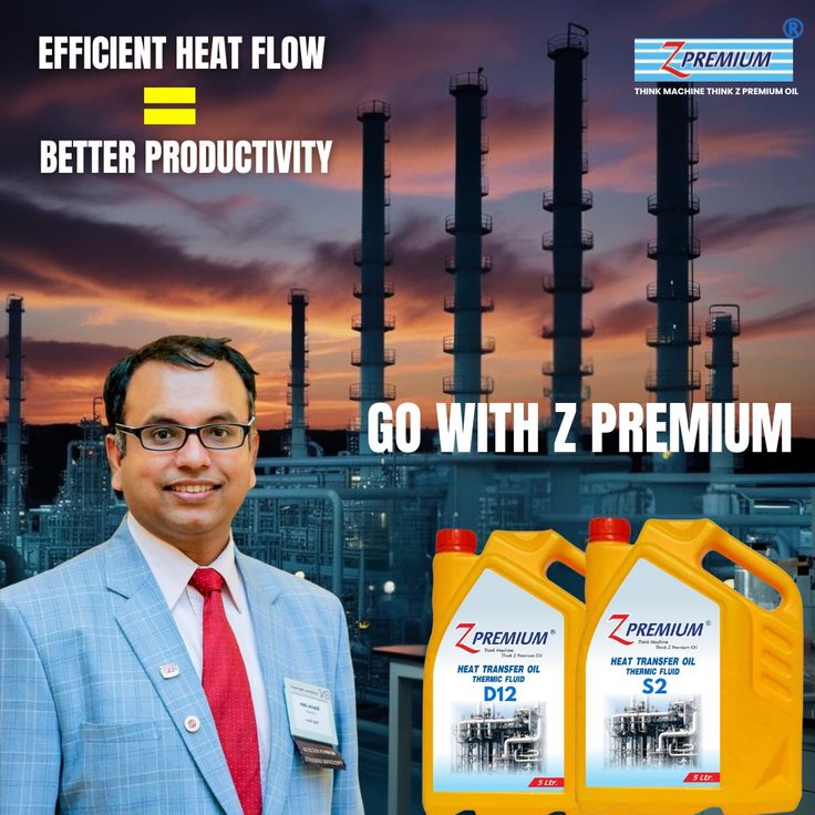 Advertisement for Z Premium heat transfer oil 