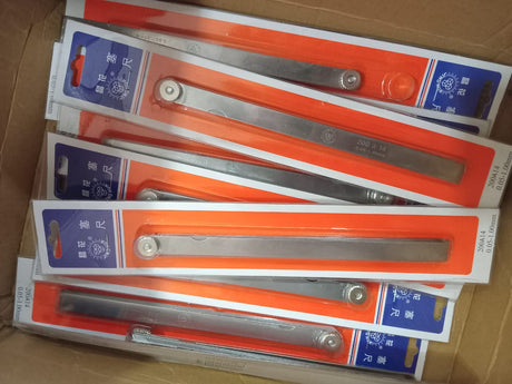 Feeler gauge 0.05 to 1.00 mm Length 200mm pack of 3