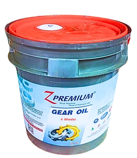 Z Premium gear oil container with red lid