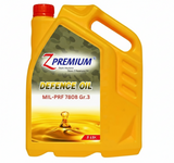 Yellow oil container with 'Z Premium' branding 