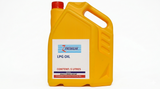 Yellow LPG oil container 