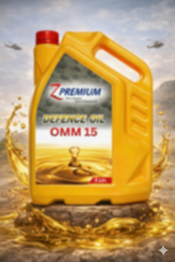 Yellow oil container with