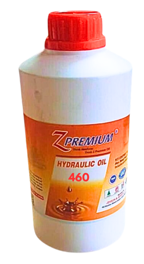 Bottle of Z Premium Hydraulic Oil 460