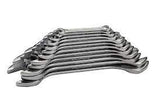 Set of wrenches arranged 