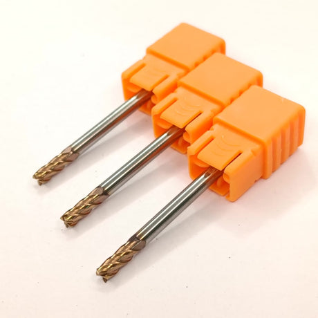 Carbide End Mill 55 hrc 1mm to 4 mm std.