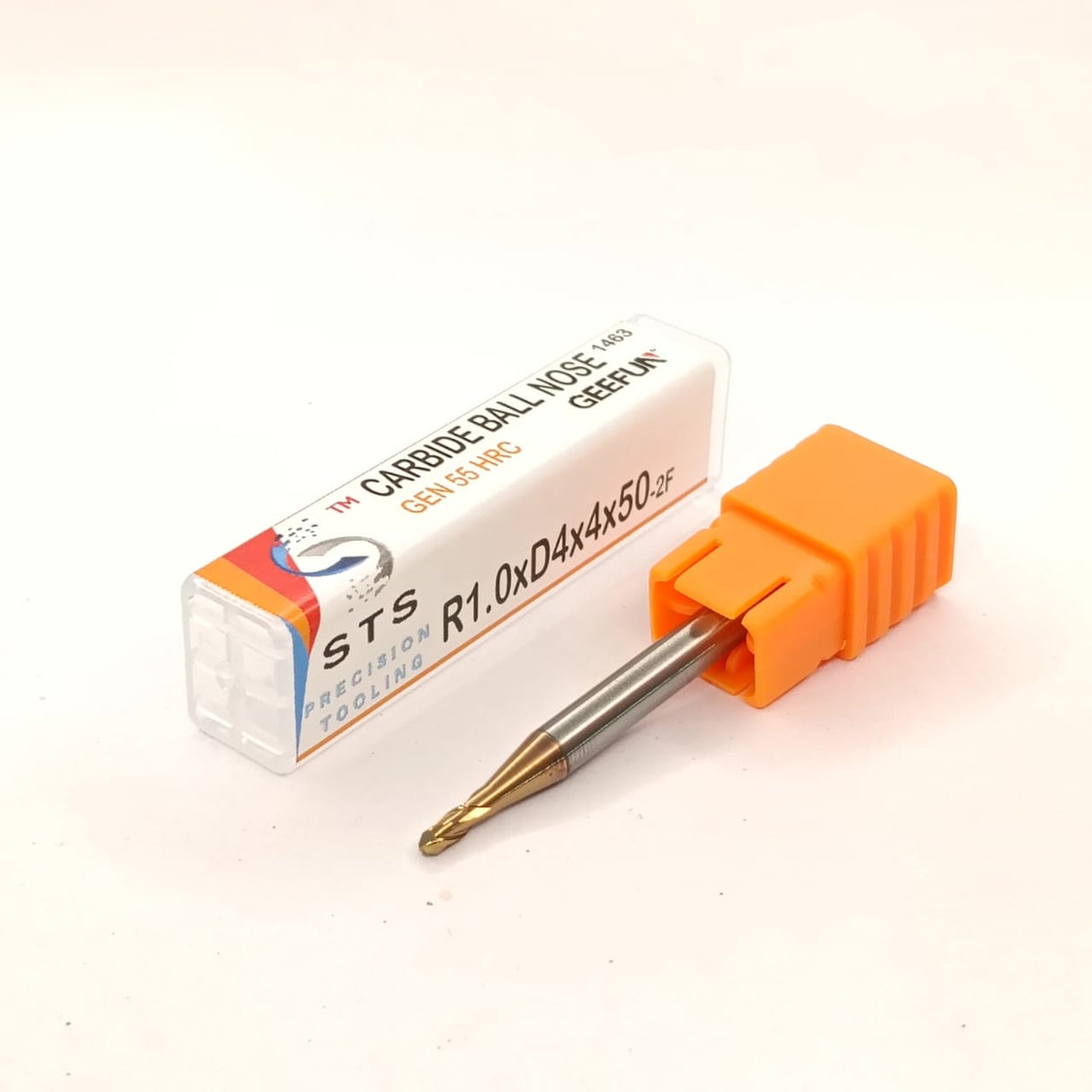 Carbide End Mill 55 hrc 1mm to 4 mm std.