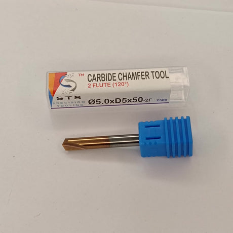 CARBIDE CHAMFER TOOL 2 FLUTE (3 TO 12  MM).