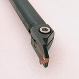 Internal grooving lathe tool holder