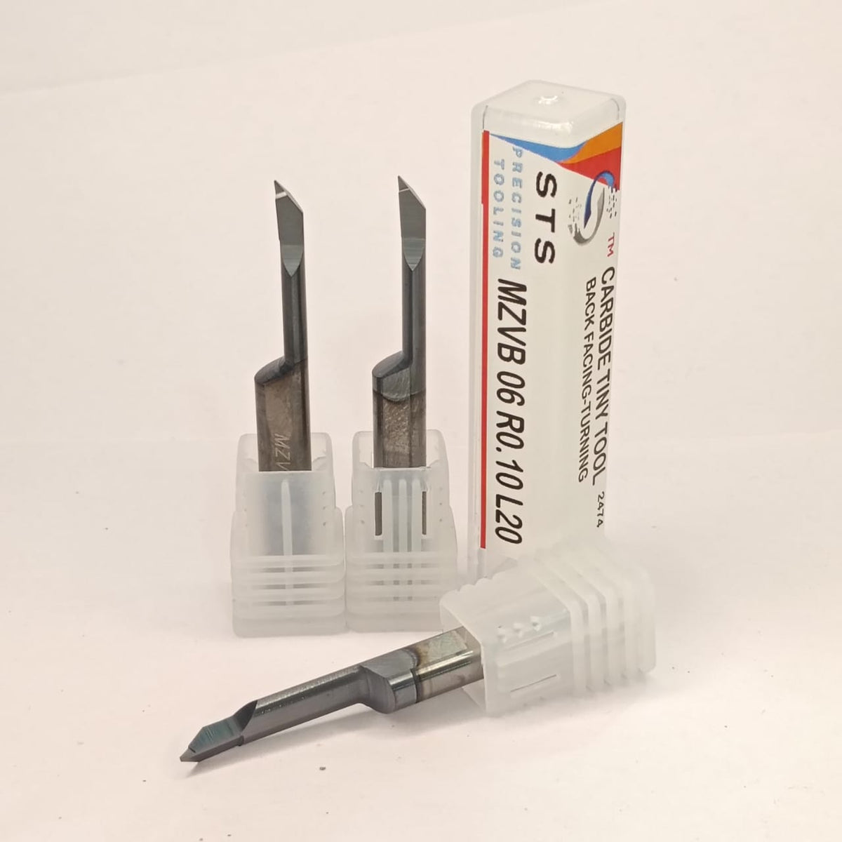 Solid Carbide Back Facing Turning Tool Insert Set
