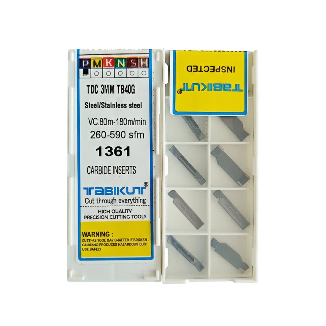Packaged carbide inserts 