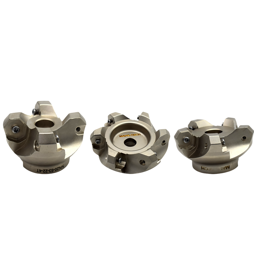 Three metal cylindrical components 