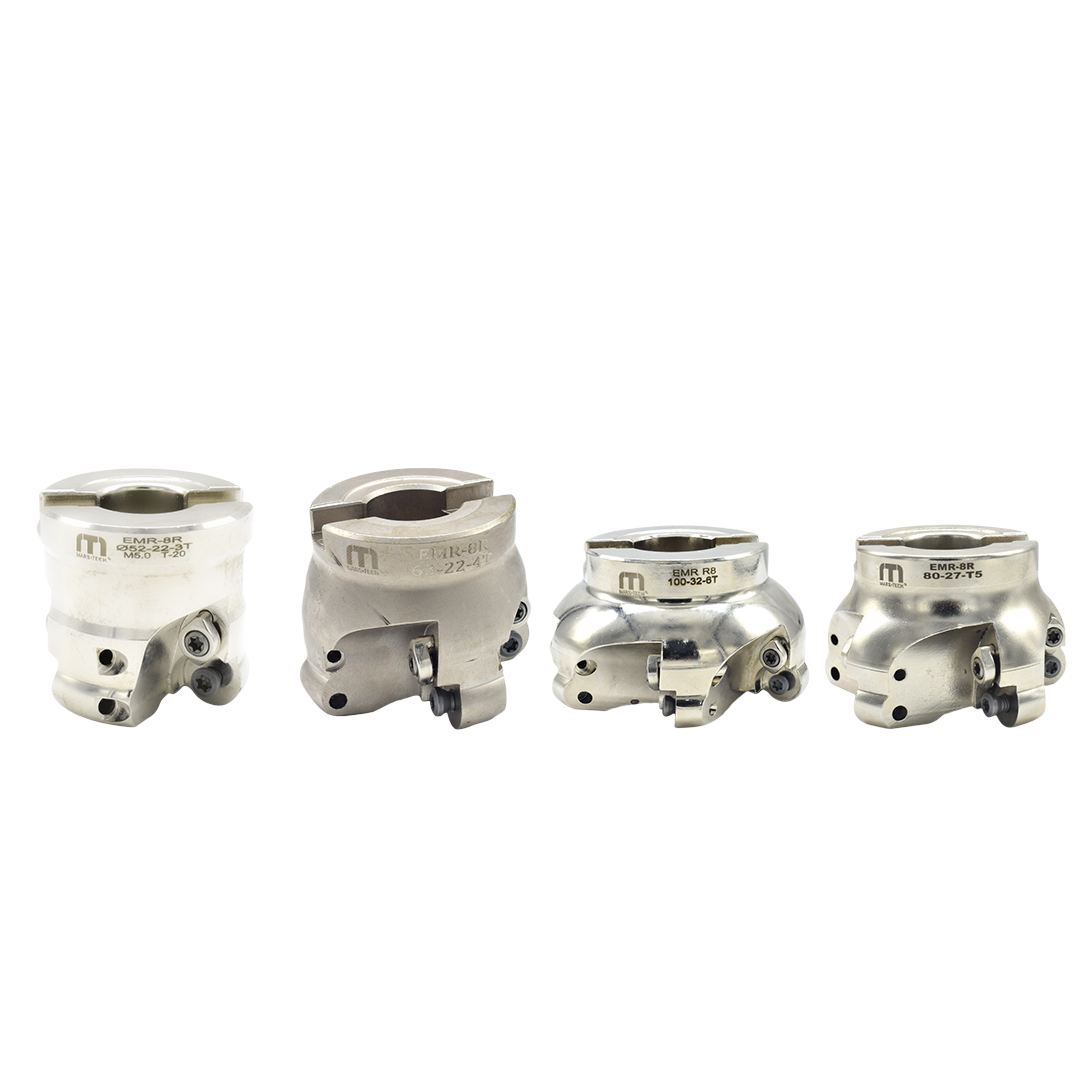 Four metallic engine components