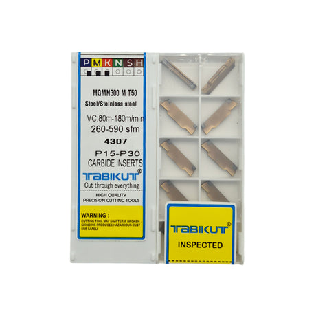 MGMN 1.5/2/3/4/5/6 mm T50 Grade Suitable To KORLOY Holder Pack Of 10