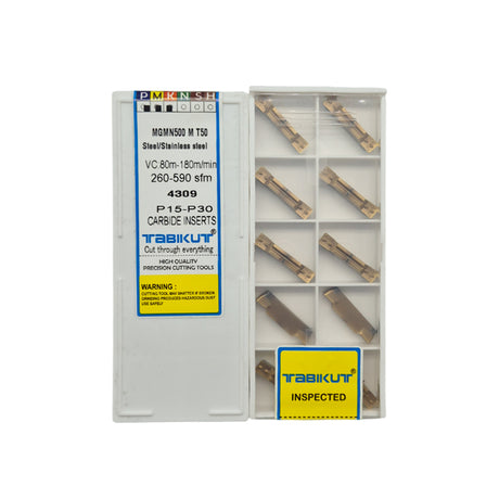 MGMN 1.5/2/3/4/5/6 mm T50 Grade Suitable To KORLOY Holder Pack Of 10