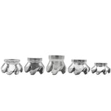 Set of five metal drill bits